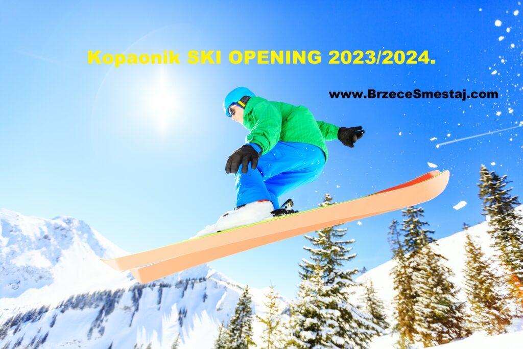 Kopaonik SKI OPENING 2023/2024.