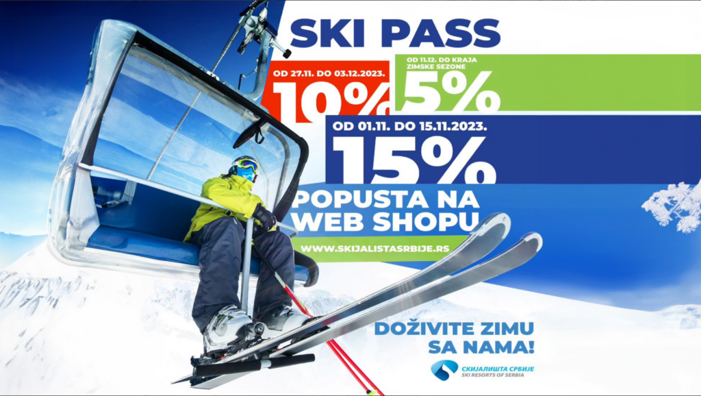 Kopaonik ski pass sa popustom - pretprodaja ski karata
